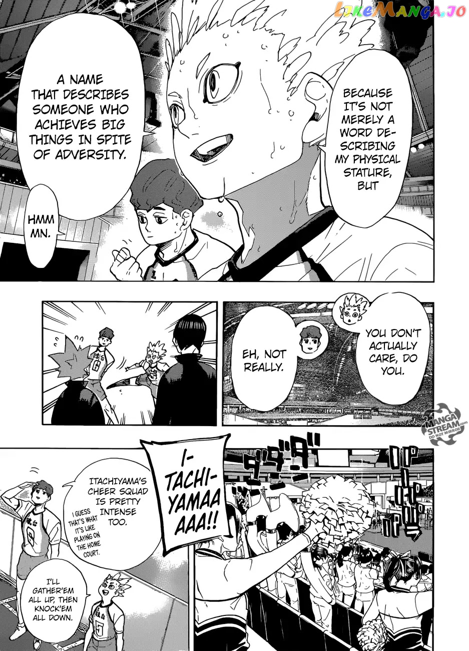 Haikyuu!!, Chapter 327 image 06